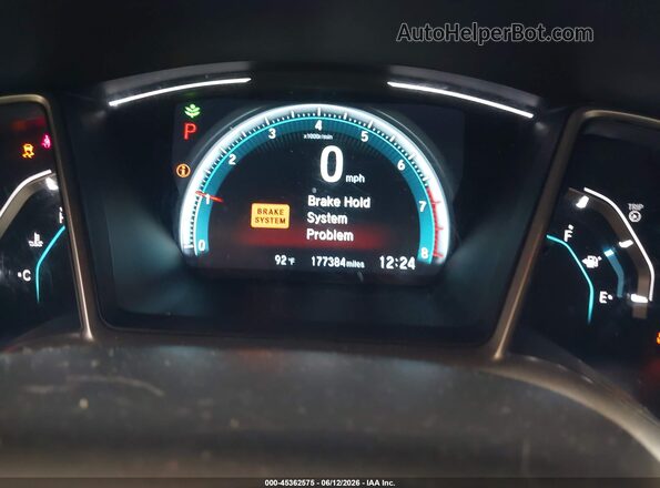 19XFC2F76HE067688 2017 HONDA CIVIC White Вид задніх сидінь