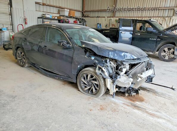 19XFC2F76HE082367 2017 HONDA CIVIC Black Przód prawy