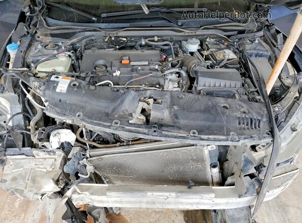 19XFC2F76HE082367 2017 HONDA CIVIC Black Widok wnętrza z tyłu