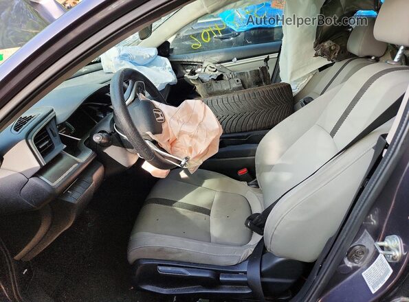 19XFC2F76HE213958 2017 HONDA CIVIC Gray Front interior view