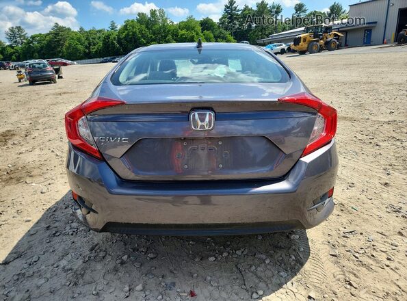 19XFC2F76HE213958 2017 HONDA CIVIC Gray Rear view