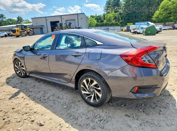 19XFC2F76HE213958 2017 HONDA CIVIC Gray Rear left