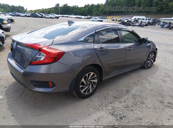 19XFC2F76HE230808 2017 HONDA CIVIC Серый Задняя правая четверть