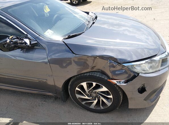 19XFC2F76HE230808 2017 HONDA CIVIC Серый Вид спереди