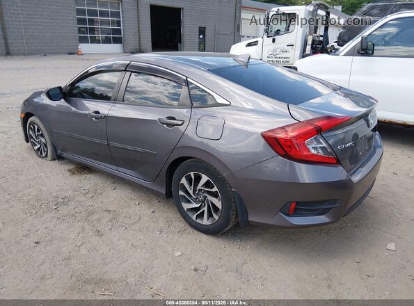 19XFC2F76HE230808 2017 HONDA CIVIC Серый Задняя левая четверть