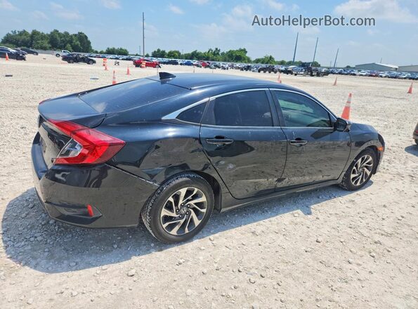 19XFC2F76JE003169 2018 HONDA CIVIC Black Задня права чверть