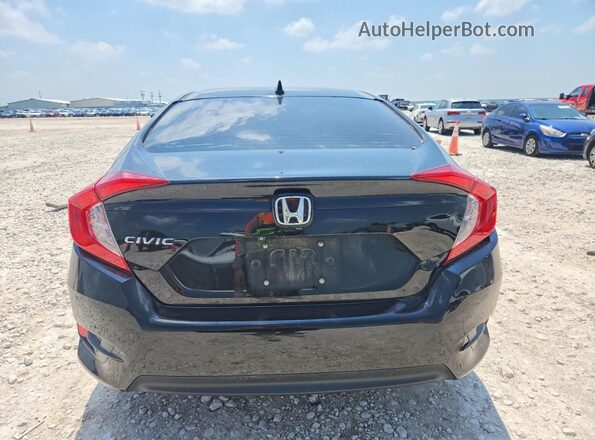 19XFC2F76JE003169 2018 HONDA CIVIC Black Вид ззаду
