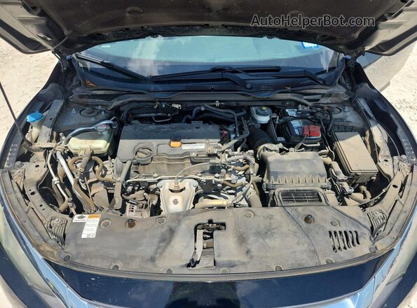 19XFC2F76JE003169 2018 HONDA CIVIC Black Вид задньої частини салону