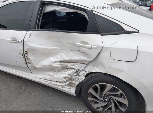19XFC2F76JE207163 2018 HONDA CIVIC Белый Вид спереди