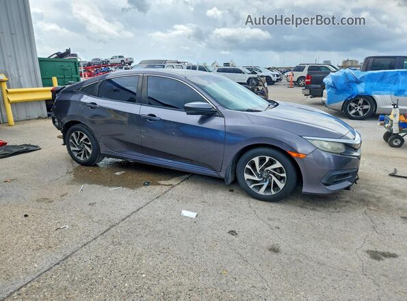19XFC2F77GE005845 2016 HONDA CIVIC Gray 
