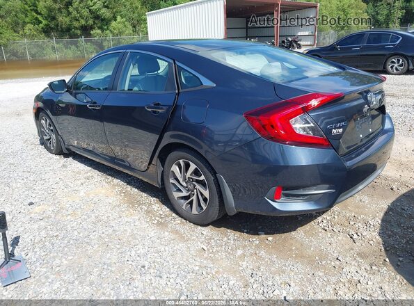 19XFC2F77GE020779 2016 HONDA CIVIC Blue Tył lewy