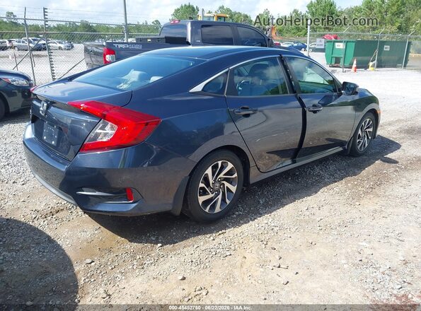 19XFC2F77GE020779 2016 HONDA CIVIC Blue Tył prawy