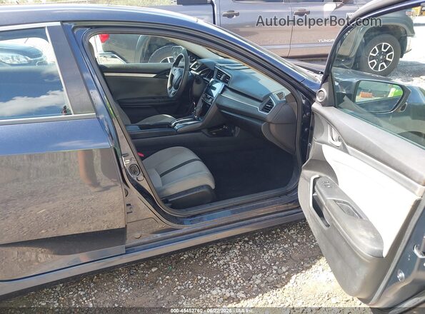 19XFC2F77GE020779 2016 HONDA CIVIC Blue Widok wnętrza z przodu