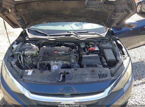 19XFC2F77GE020779 2016 HONDA CIVIC Blue Widok z tyłu