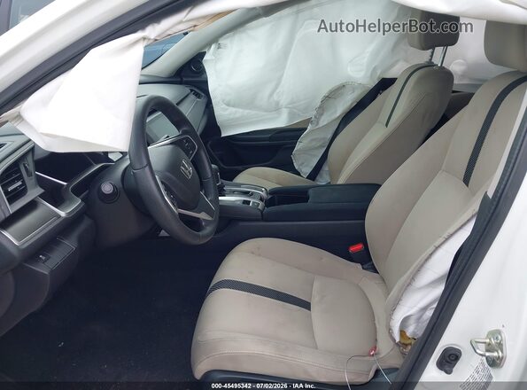 19XFC2F77GE053216 2016 HONDA CIVIC Белый Вид салона спереди