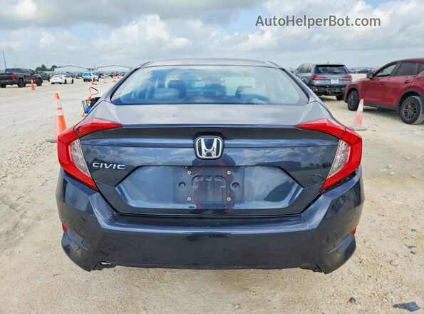 19XFC2F77GE054110 2016 HONDA CIVIC Blue Widok z tyłu