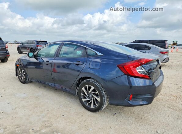 19XFC2F77GE054110 2016 HONDA CIVIC Blue Tył lewy