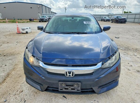 19XFC2F77GE054110 2016 HONDA CIVIC Blue Widok z przodu