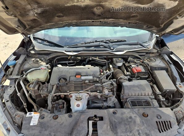 19XFC2F77GE054110 2016 HONDA CIVIC Blue Widok wnętrza z tyłu