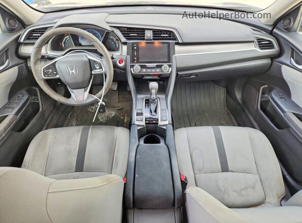 19XFC2F77GE054110 2016 HONDA CIVIC Blue Widok deski rozdzielczej