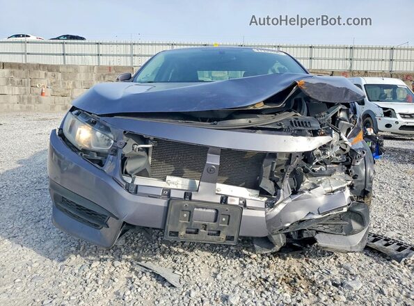 19XFC2F77GE064393 2016 HONDA CIVIC Gray 