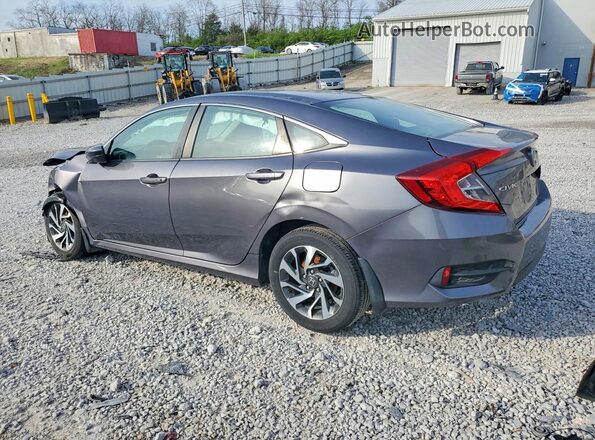 19XFC2F77GE064393 2016 HONDA CIVIC Gray 