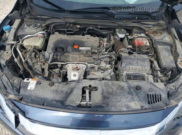 19XFC2F77GE094641 2016 HONDA CIVIC Blue Widok wnętrza z tyłu