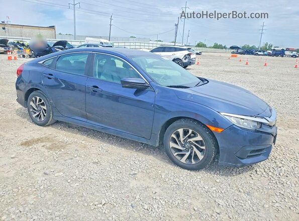 19XFC2F77GE094641 2016 HONDA CIVIC Blue Przód prawy