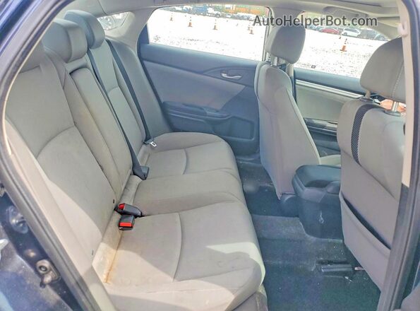 19XFC2F77GE094641 2016 HONDA CIVIC Blue Widok tylnych siedzeń