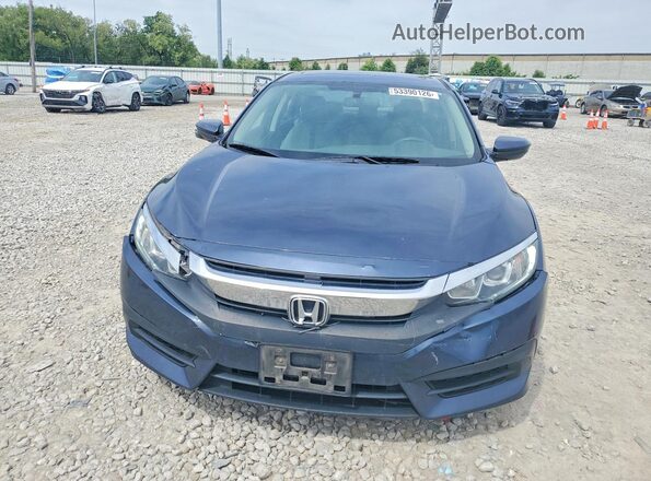 19XFC2F77GE094641 2016 HONDA CIVIC Blue Widok z przodu