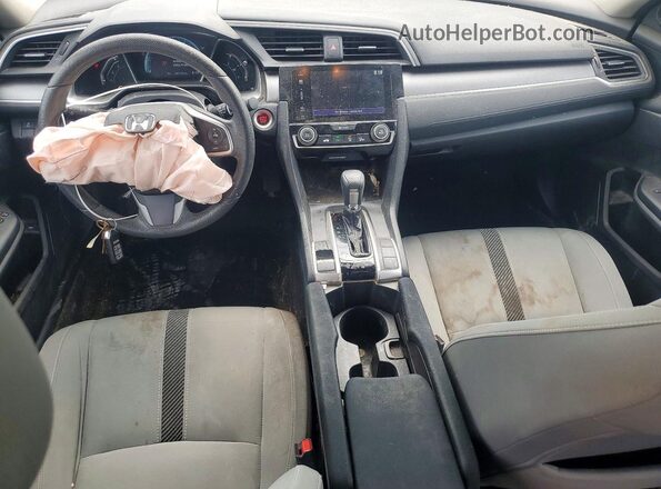 19XFC2F77GE094641 2016 HONDA CIVIC Blue Widok deski rozdzielczej