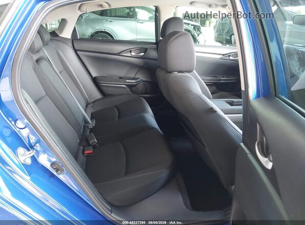 19XFC2F77GE098642 2016 HONDA CIVIC Blue Vista de la etiqueta del VIN