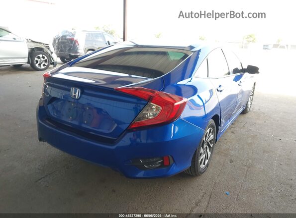 19XFC2F77GE098642 2016 HONDA CIVIC Blue Trasero derecho