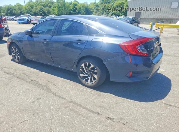 19XFC2F77GE245686 2016 HONDA CIVIC Blue Հետևի ձախ
