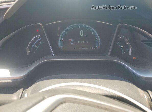 19XFC2F77GE245686 2016 HONDA CIVIC Blue Սարքավորումների վահանակի տեսք