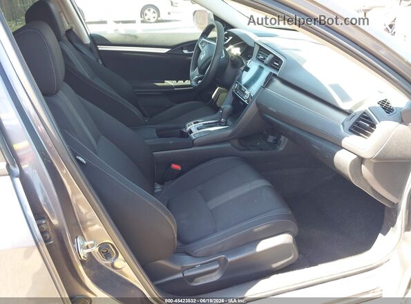 19XFC2F77HE024705 2017 HONDA CIVIC Brown Front interior view