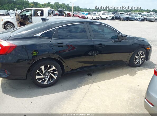 19XFC2F77HE062404 2017 HONDA CIVIC Black Սալոնի հետևի տեսք