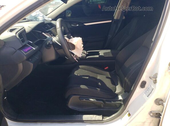 19XFC2F77HE231112 2017 HONDA CIVIC White Widok wnętrza z przodu