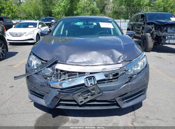 19XFC2F77JE004069 2018 HONDA CIVIC Gray Սարքավորումների վահանակի տեսք