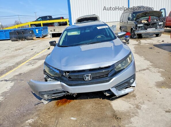 19XFC2F77JE024287 2018 HONDA CIVIC Silver წინა ხედი