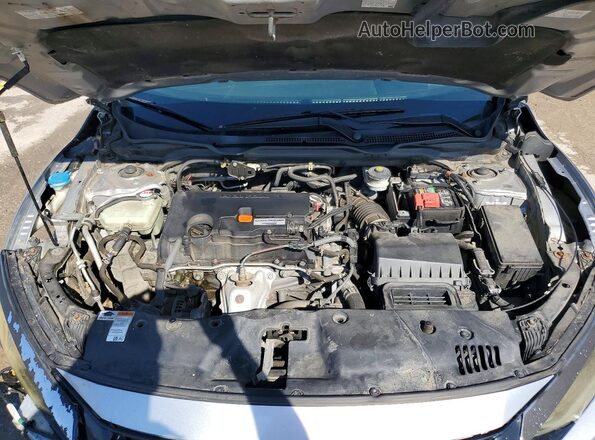 19XFC2F77JE024287 2018 HONDA CIVIC Silver უკანა სალონის ხედი