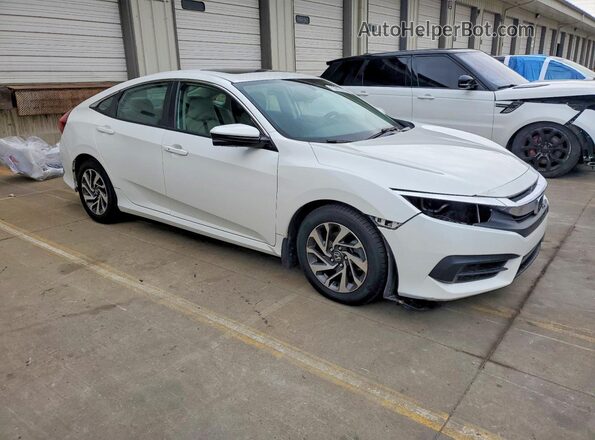 19XFC2F78GE085639 2016 HONDA CIVIC Белый Передняя правая четверть