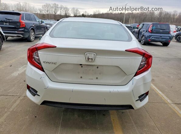 19XFC2F78GE085639 2016 HONDA CIVIC Белый Вид сзади