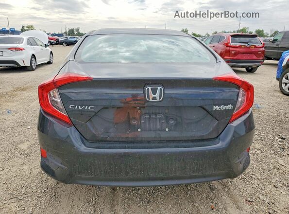 19XFC2F78GE225026 2016 HONDA CIVIC Charcoal Widok z tyłu