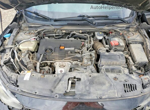 19XFC2F78GE225026 2016 HONDA CIVIC Charcoal Widok wnętrza z tyłu