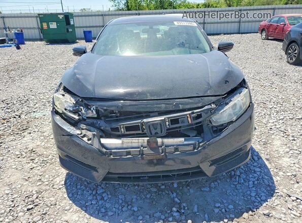 19XFC2F78GE237662 2016 HONDA CIVIC Black Widok z przodu