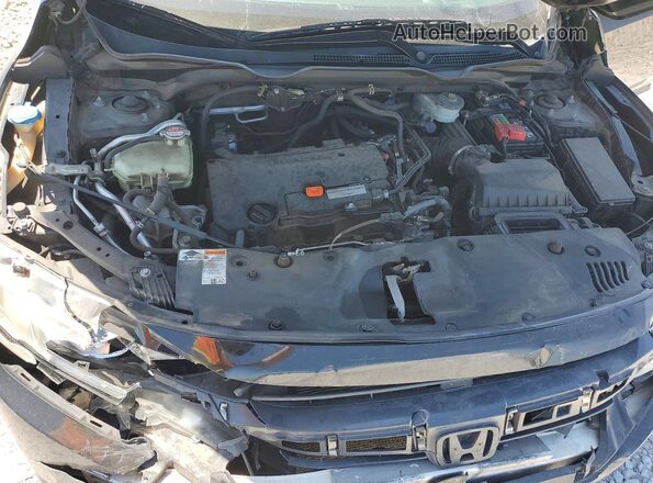 19XFC2F78GE237662 2016 HONDA CIVIC Black Widok wnętrza z tyłu