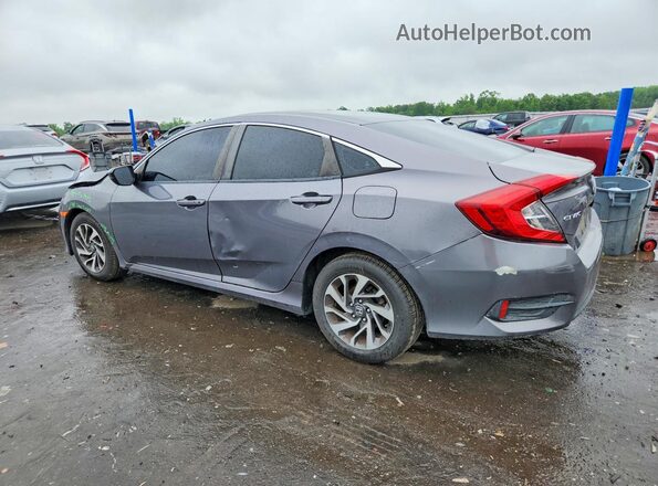 19XFC2F78GE249990 2016 HONDA CIVIC Gray Rear left