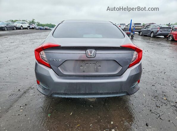 19XFC2F78GE249990 2016 HONDA CIVIC Gray Rear view