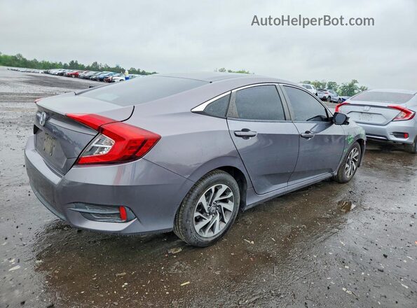 19XFC2F78GE249990 2016 HONDA CIVIC Gray Rear right